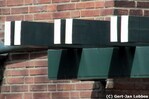 Voordeuren met pergola.
<br/>
Gert-Jan Lobbes, 2017